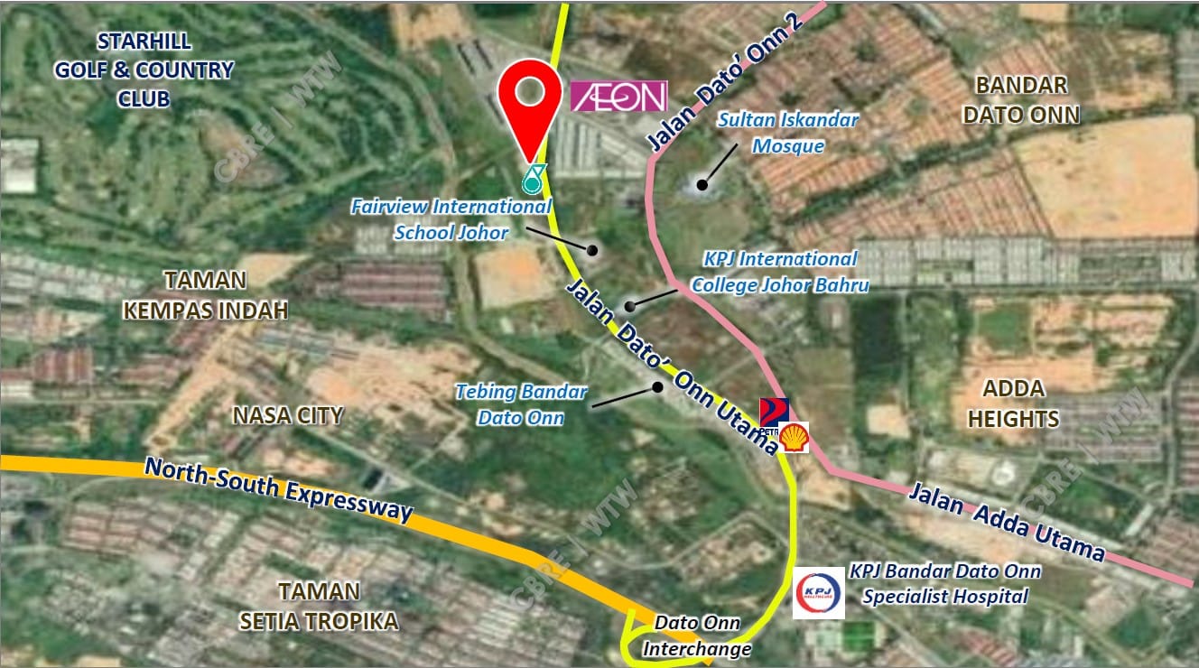 1.1 ACRES PETROL STATION LAND WITHIN BANDAR DATO’ ONN, JOHOR BAHRU