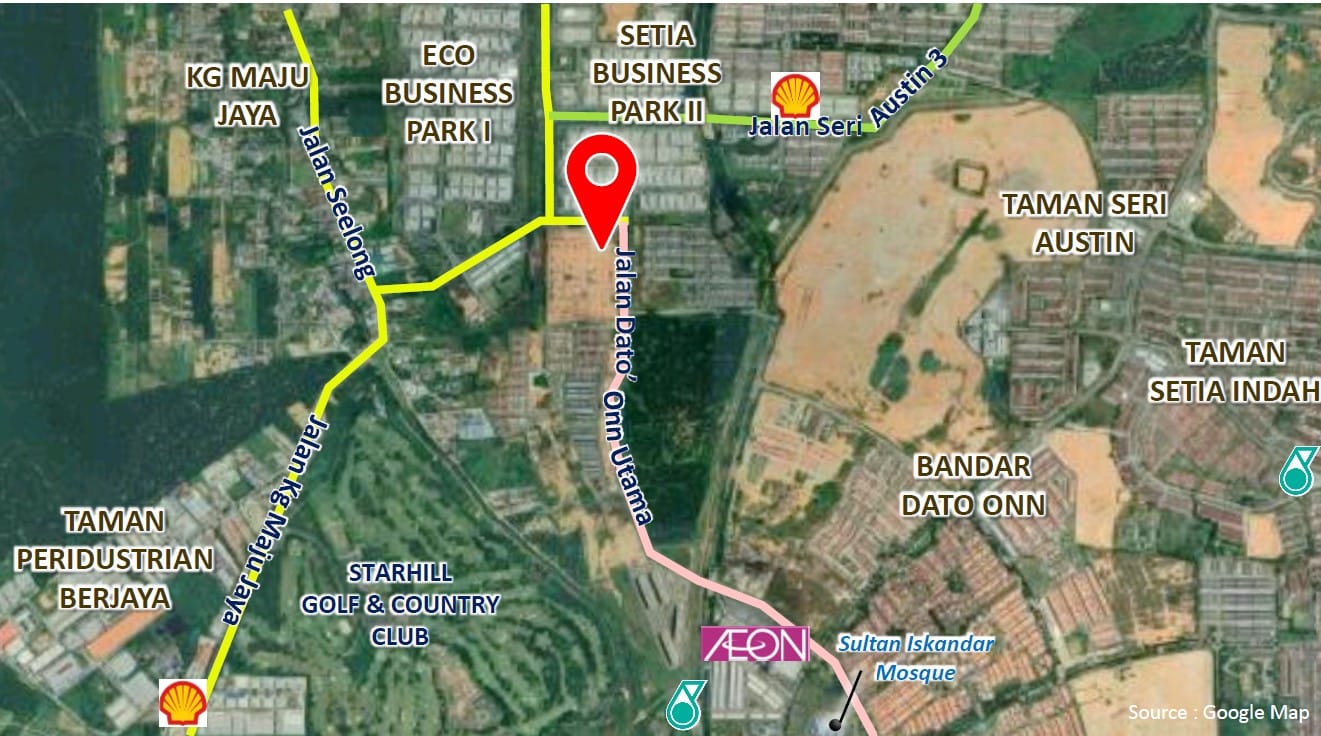 1.26 ACRES PETROL STATION LAND WITHIN SETIA BUSINESS PARK II, JOHOR