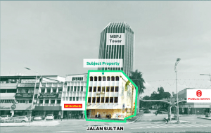 For Sale By Tender : Prime Four-Storey Shop Office, Facing Jalan Sultan, Petaling Jaya, Selangor