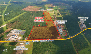 For Sale : 38 Acres Industrial Lands @ Along Skudai - Pontian Highway, Rimba Terjun, Pontian, Johor.